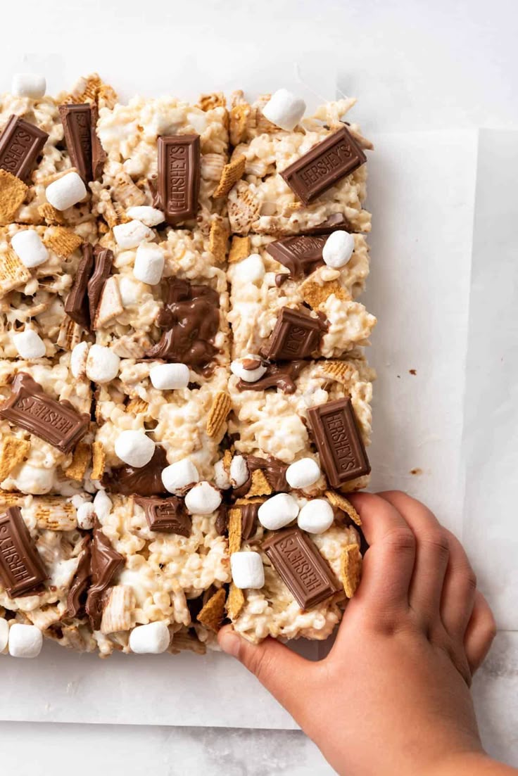 S'mores Rice Krispy Treats