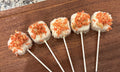 Strawberry shortcake cake pops