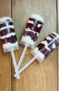 Red velvet cake push pops