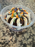 Mini bunt cake Halloween theme
